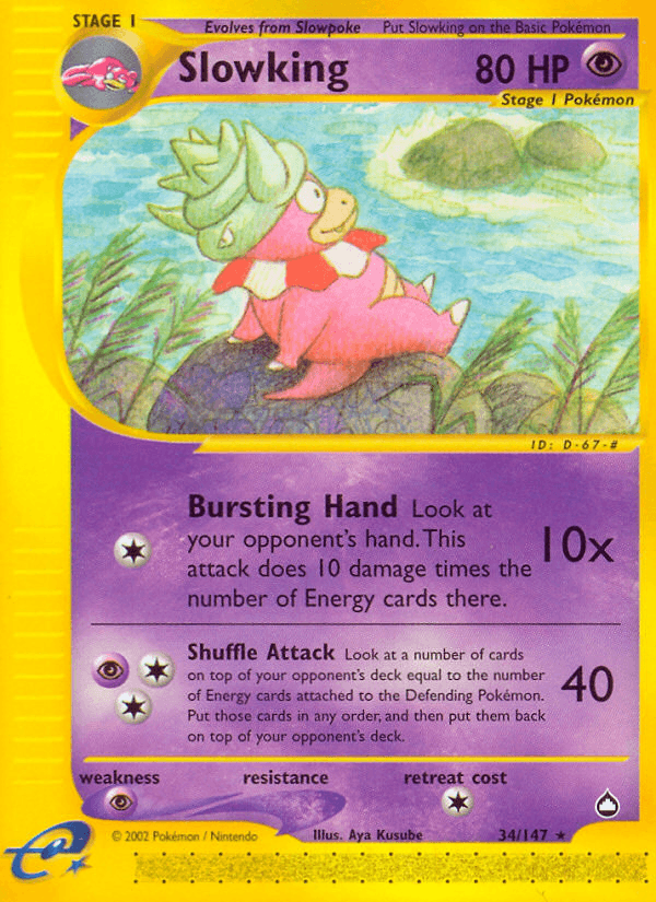 Slowking [Reverse Holo]