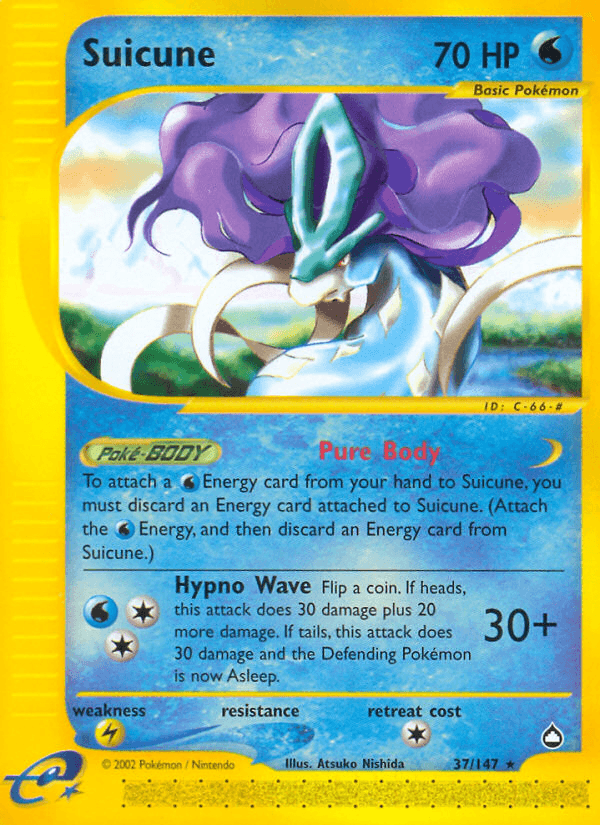 Suicune [Reverse Holo]