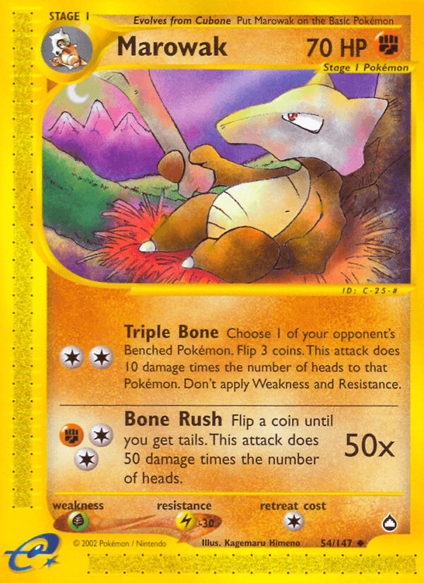 Marowak [Reverse Holo]