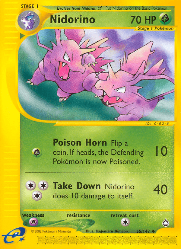Nidorino [Reverse Holo]