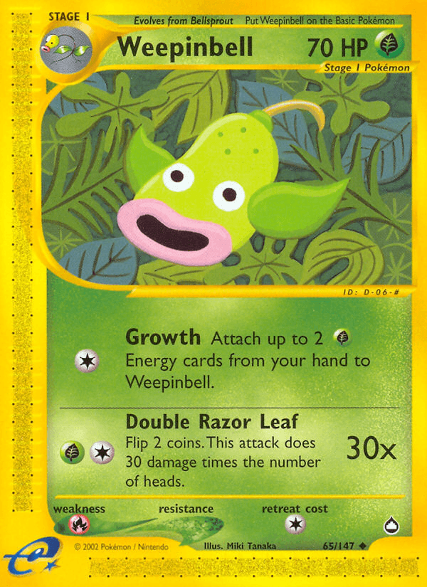 Weepinbell [Reverse Holo]