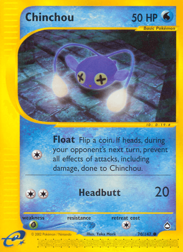 Chinchou [Reverse Holo]