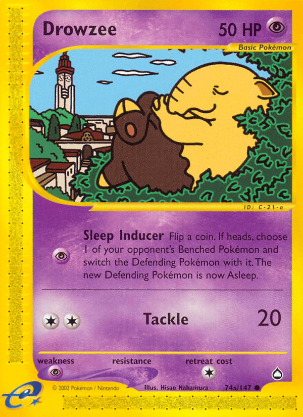 Drowzee [Reverse Holo]