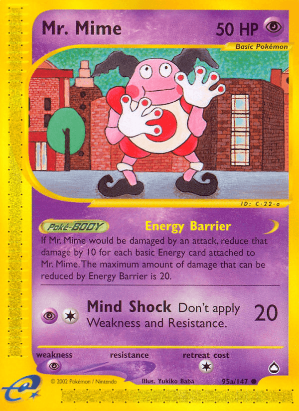 Mr. Mime [Reverse Holo]