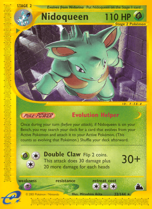 Nidoqueen [Reverse Holo]