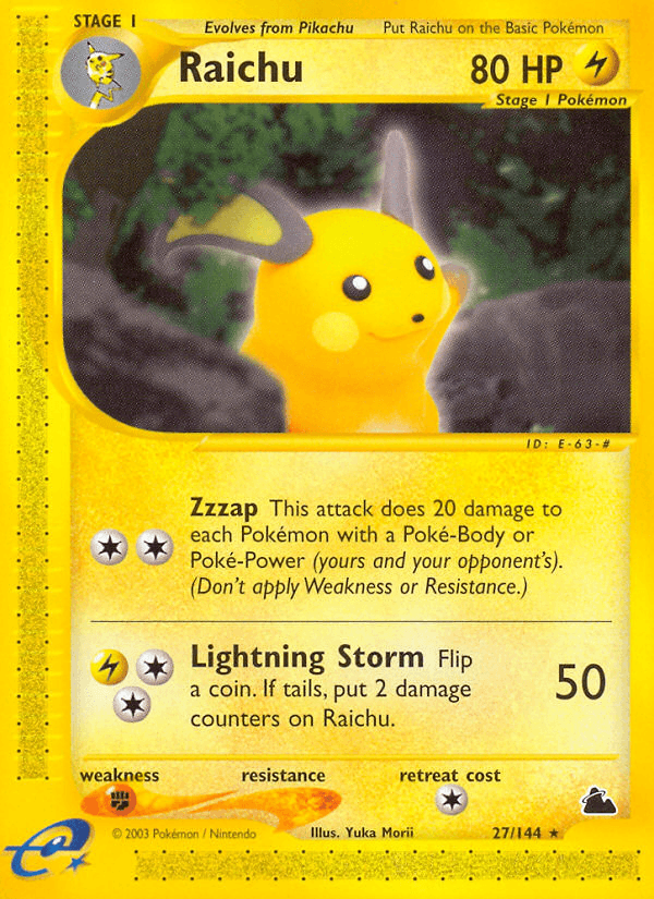 Raichu [Reverse Holo]