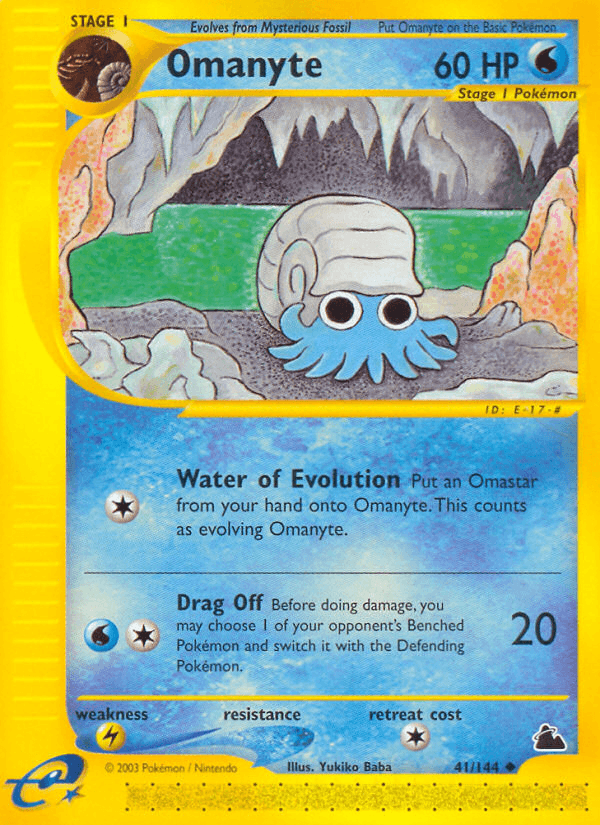 Omanyte [Reverse Holo]