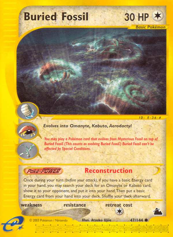 Buried Fossil [Reverse Holo]