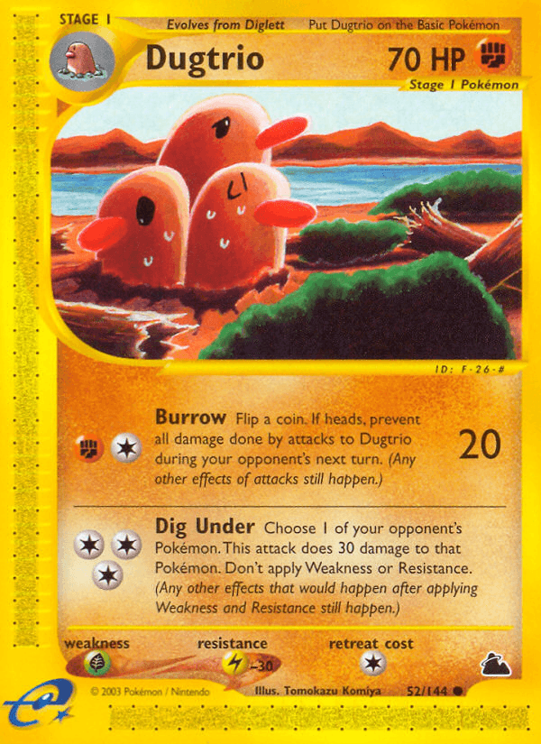 Dugtrio [Reverse Holo]