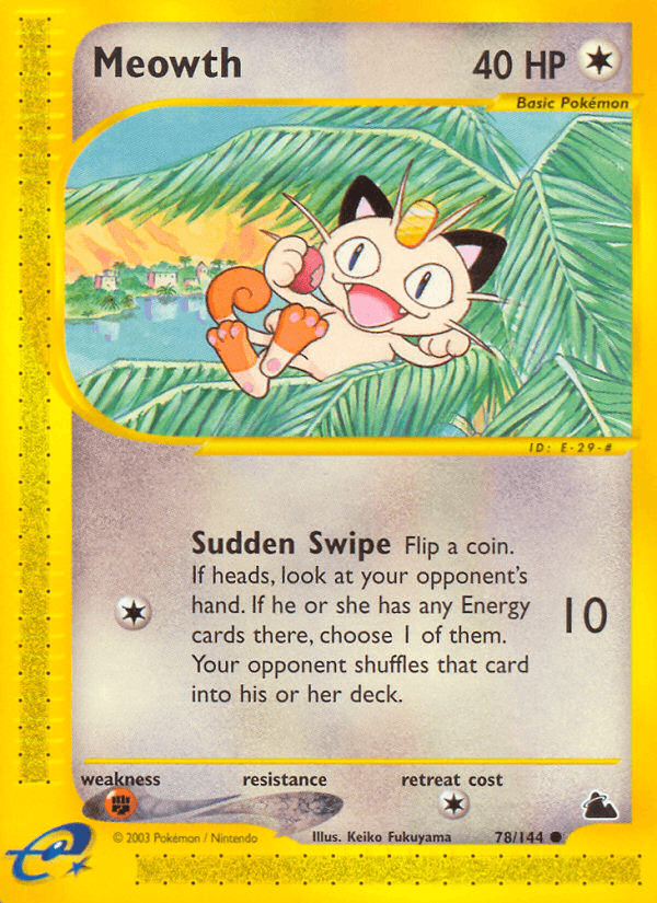Meowth [Reverse Holo]