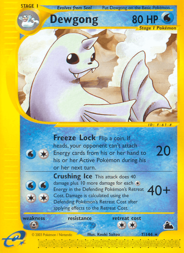 Dewgong [Reverse Holo]