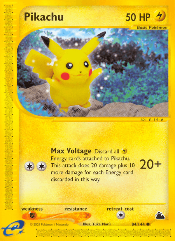 Pikachu [Reverse Holo]