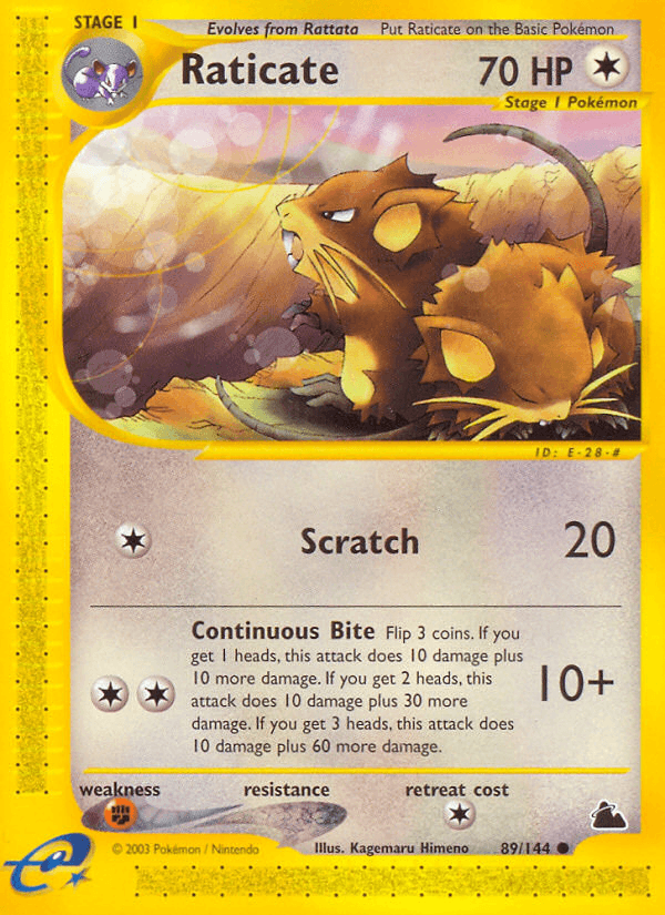 Raticate [Reverse Holo]