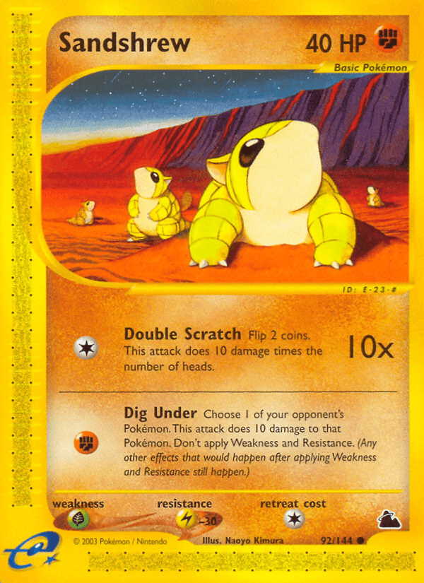 Sandshrew [Reverse Holo]