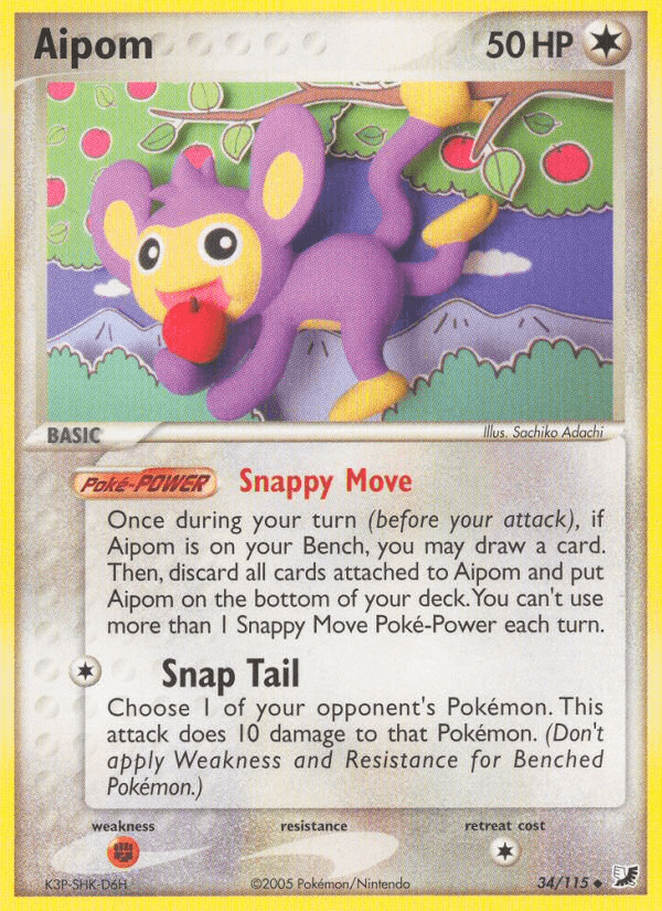 Aipom [Reverse Holo]