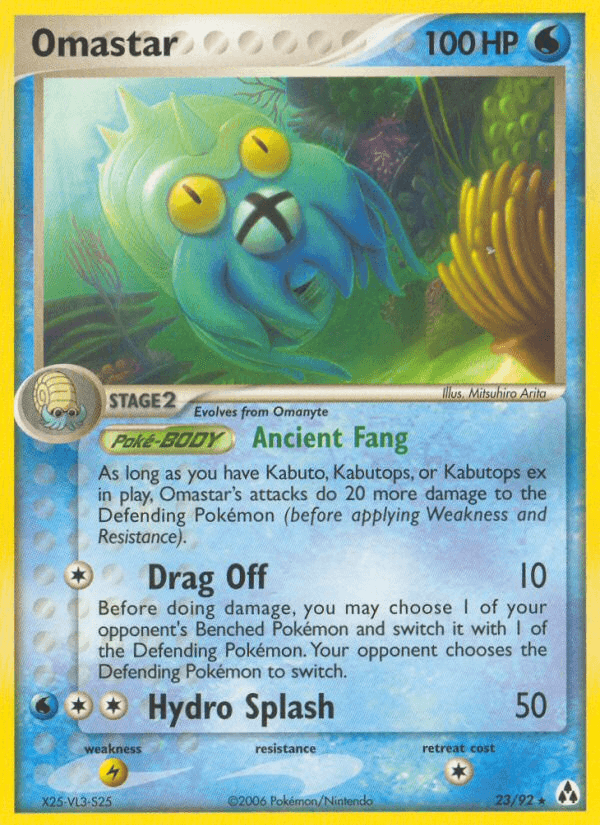 Omastar [Reverse Holo]