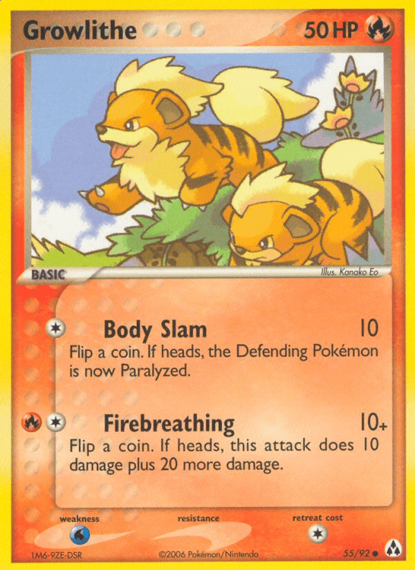 Growlithe [Reverse Holo]