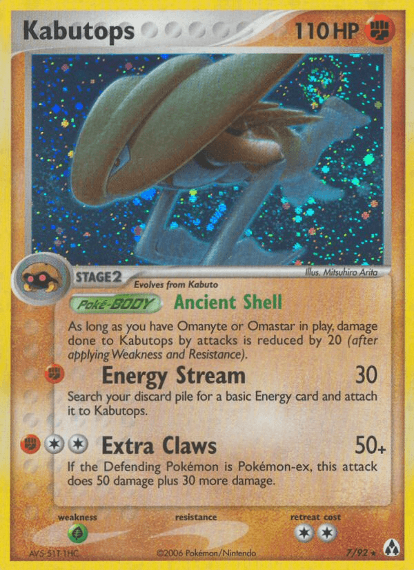 Kabutops [Reverse Holo]