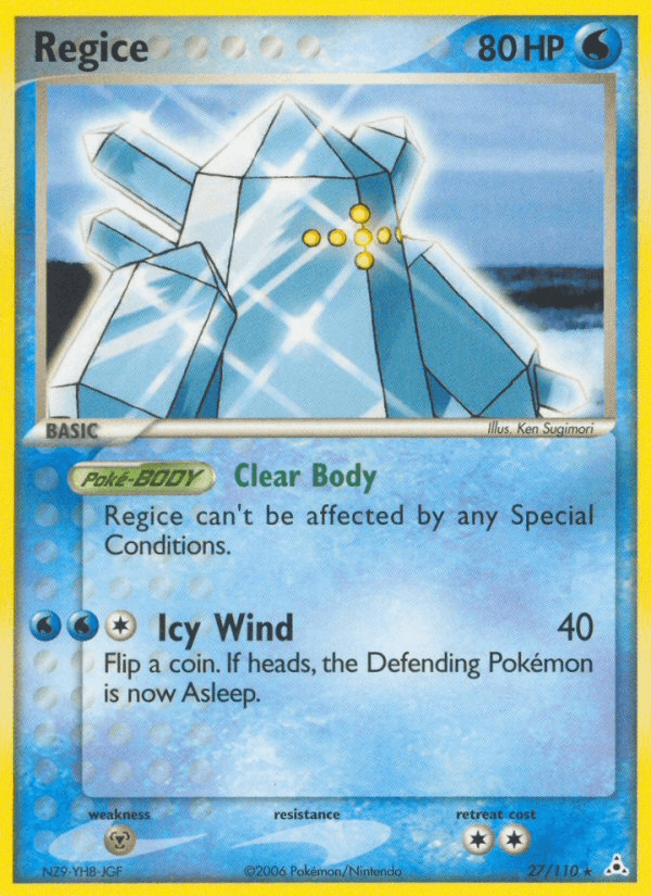 Regice [Reverse Holo]