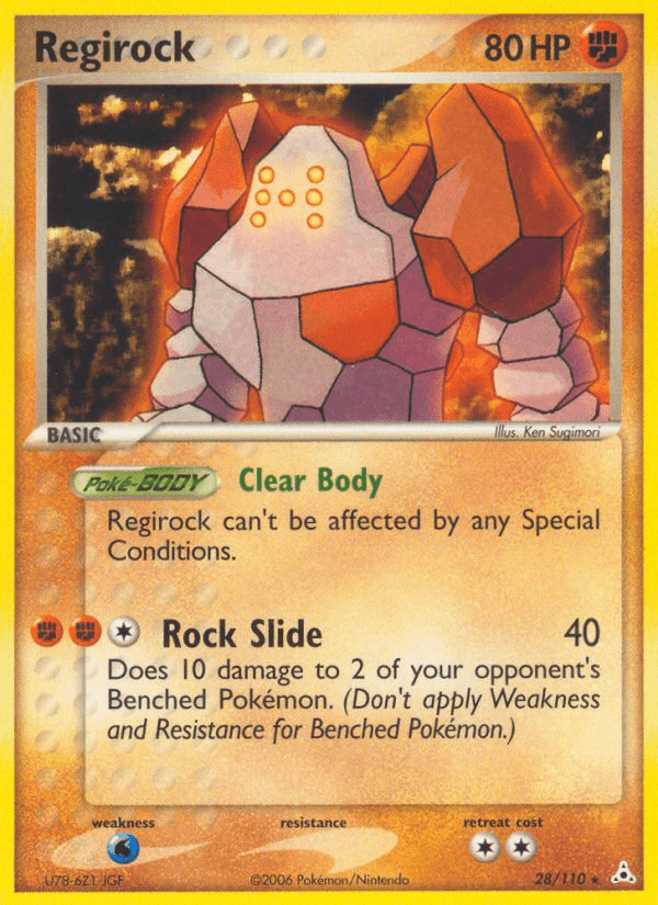 Regirock [Reverse Holo]