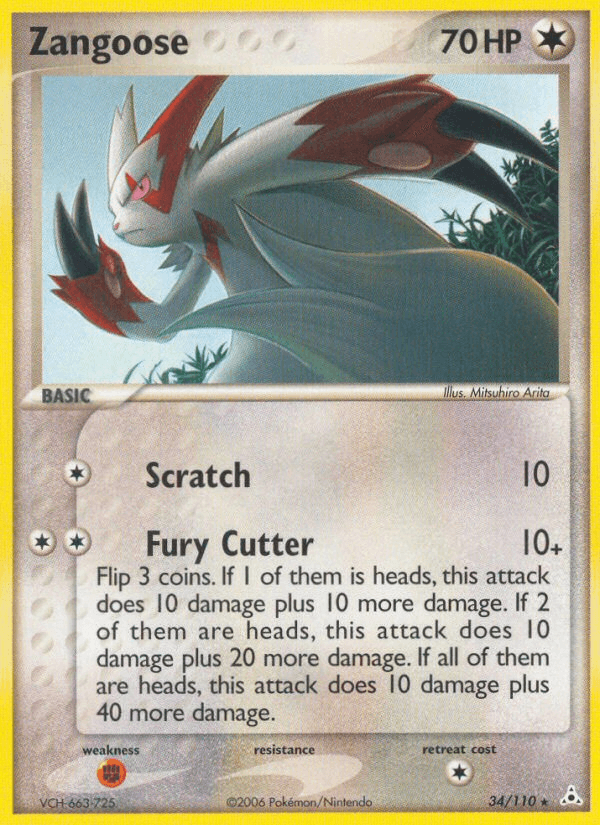 Zangoose [Reverse Holo]