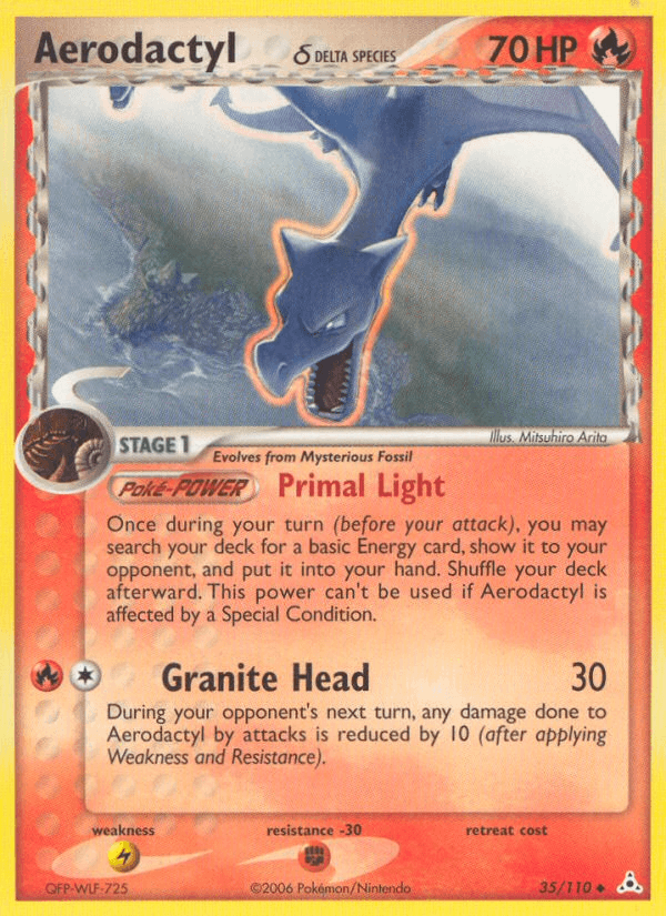 Aerodactyl δ [Reverse Holo]