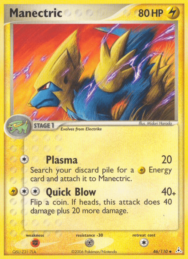 Manectric [Reverse Holo]