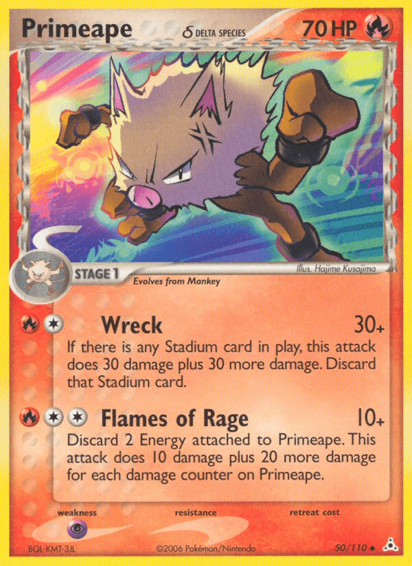 Primeape δ [Reverse Holo]