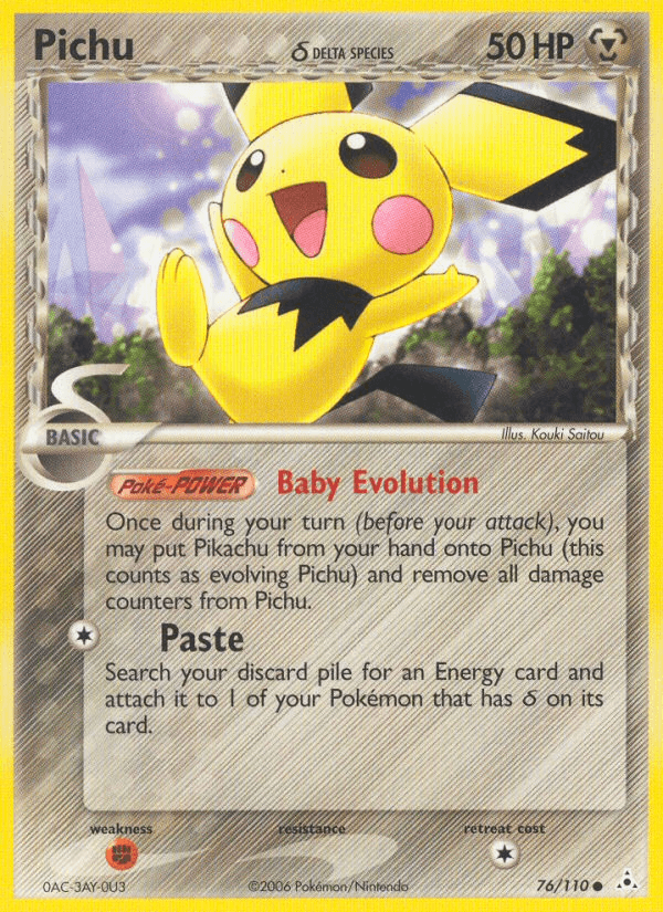 Pichu δ [Reverse Holo]