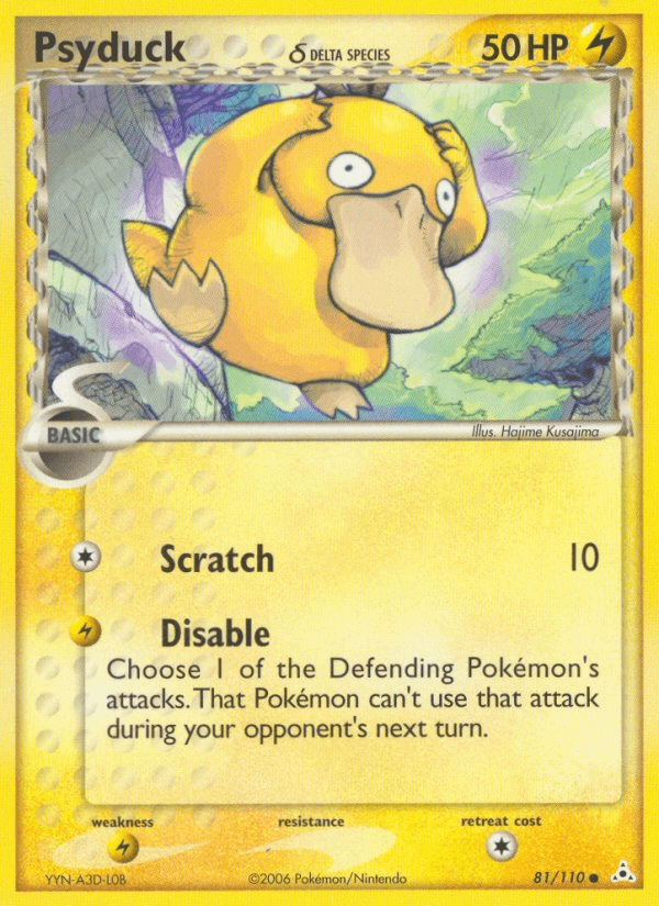 Psyduck δ [Reverse Holo]