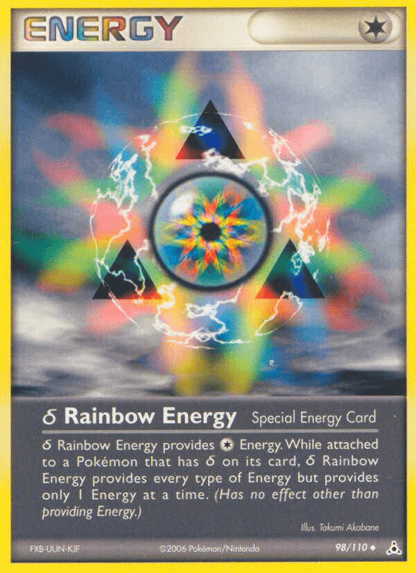 δ Rainbow Energy [Reverse Holo]