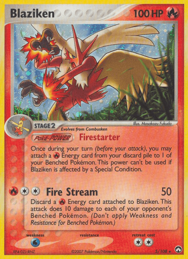 Blaziken [Reverse Holo]