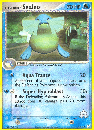 Team Aqua's Sealeo [Reverse Holo]
