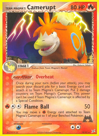 Team Magma's Camerupt [Reverse Holo]