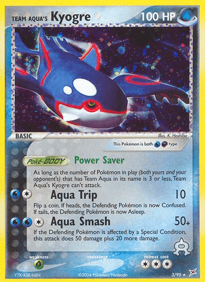 Team Aqua's Kyogre [Reverse Holo]