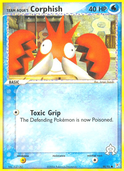 Team Aqua's Corphish [Reverse Holo]