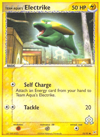 Team Aqua's Electrike [Reverse Holo]