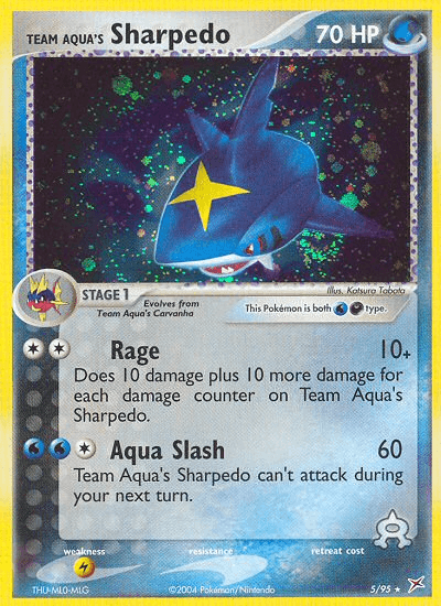 Team Aqua's Sharpedo [Reverse Holo]