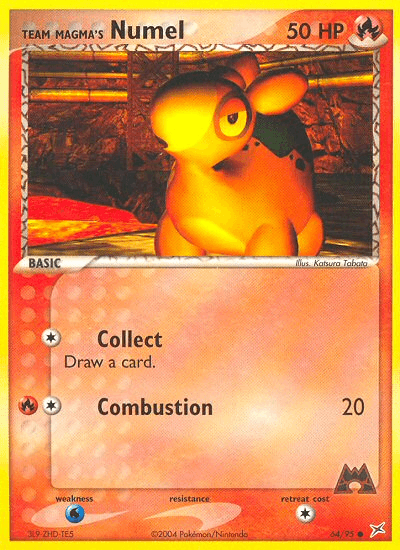 Team Magma's Numel [Reverse Holo]