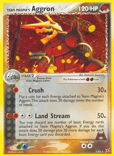 Team Magma's Aggron [Reverse Holo]