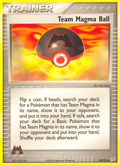Team Magma Ball [Reverse Holo]