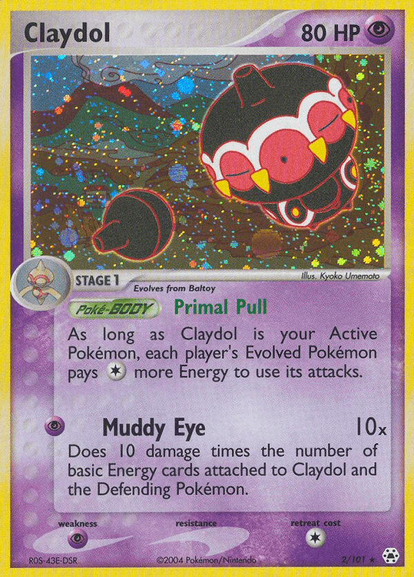Claydol [Reverse Holo]