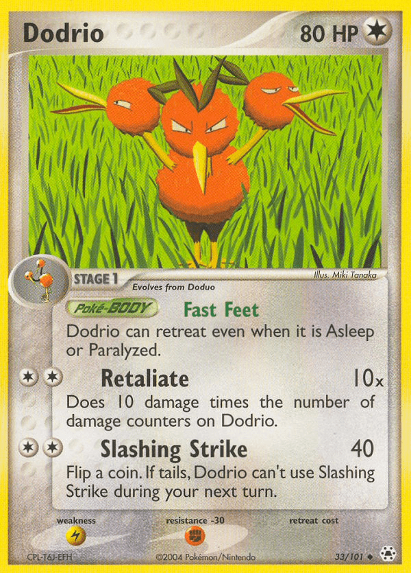 Dodrio [Reverse Holo]