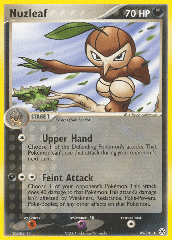 Nuzleaf [Reverse Holo]