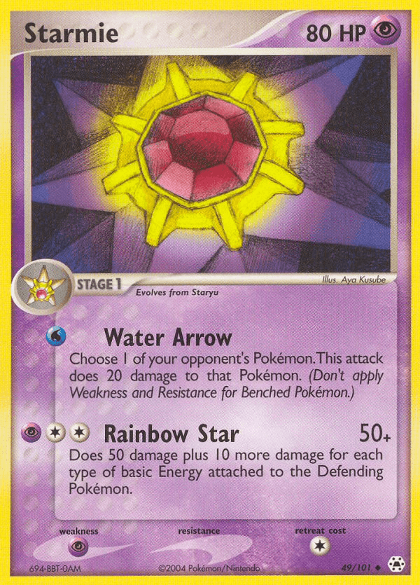 Starmie [Reverse Holo]
