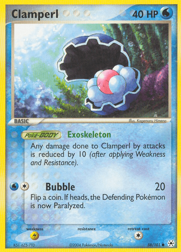 Clamperl [Reverse Holo]