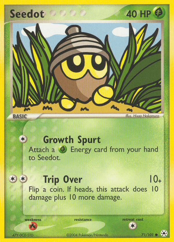Seedot [Reverse Holo]