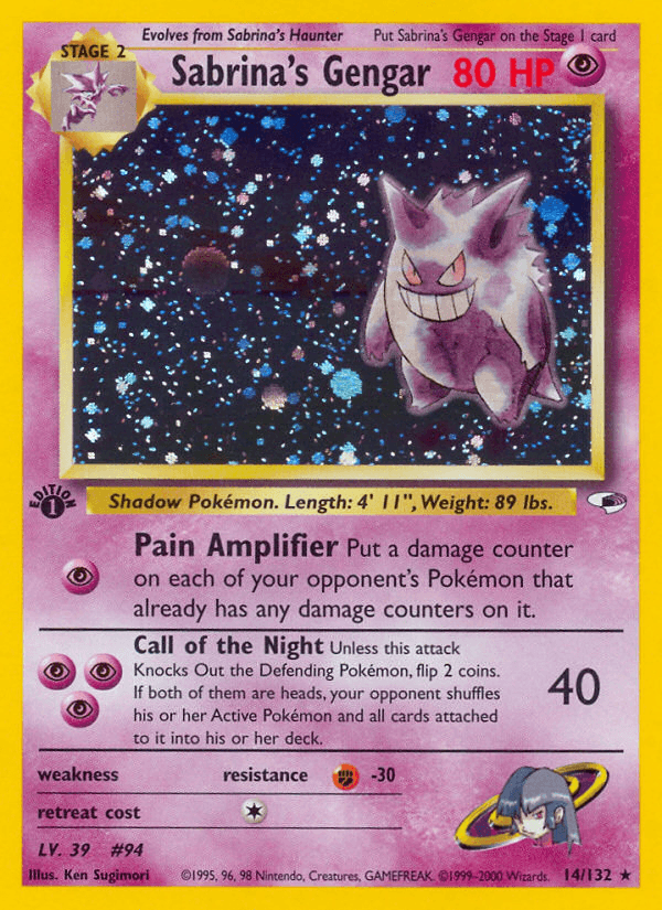 Sabrina's Gengar [1st Edition]