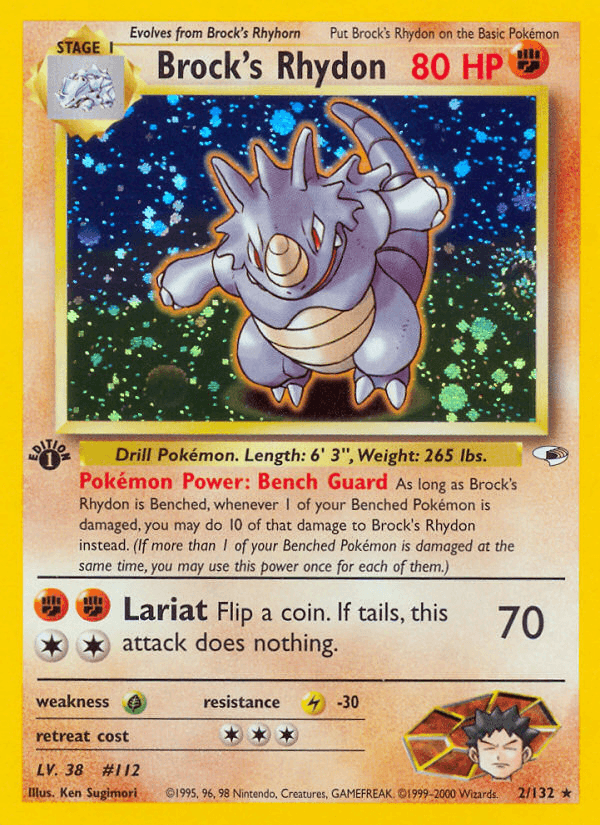 Brock's Rhydon [1st Edition]
