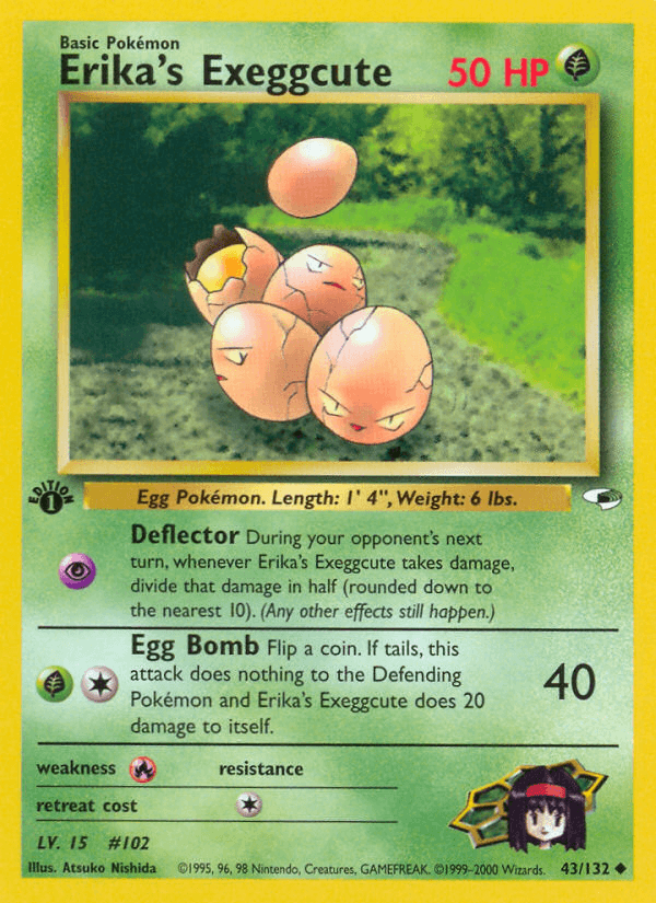 Erika's Exeggcute [1st Edition]